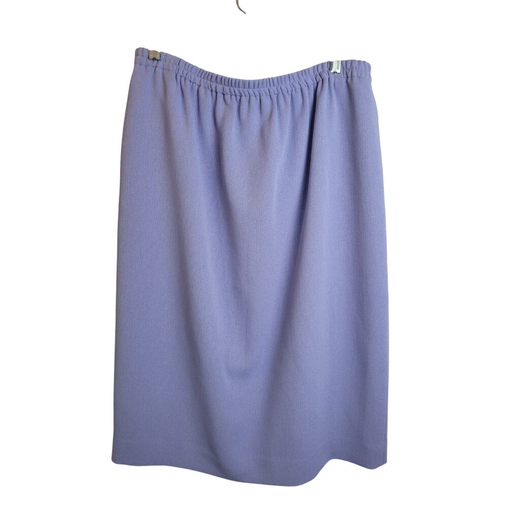 Bleyle Lavender Straight Pencil Formal Casual Pull‎ On Skirt Women's Size 18